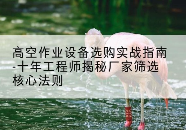 徽州剪叉式升降机厂家-高空作业设备选购实战指南-十年工程师揭秘厂家筛选核心法则